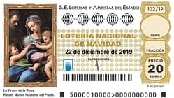 2019 Lotería Navidad Lotería Navidad 2019
